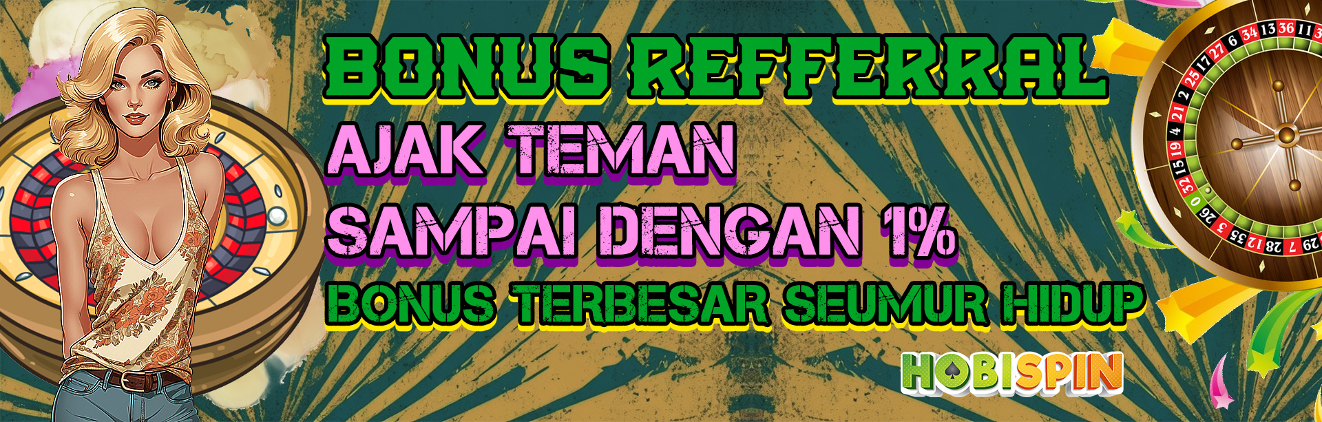 Nikmati Bonus Refferal dari situs judi online terpercaya