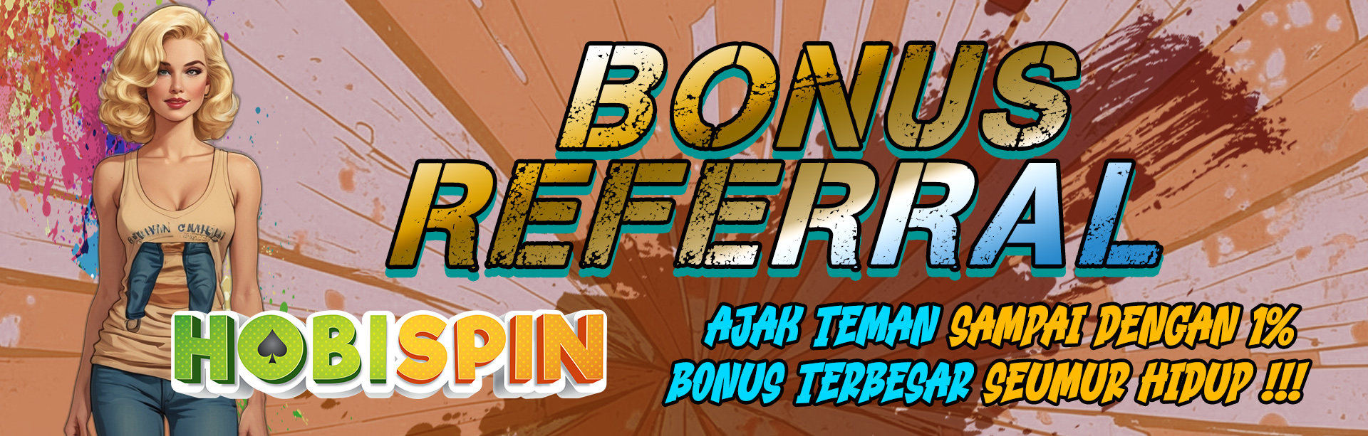 Nikmati Bonus Refferal dari situs judi online terpercaya