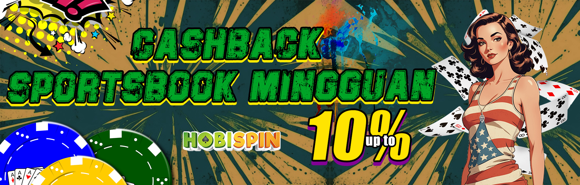 Hobispin, situs judi online terpercaya menawarkan %CASHBACK SPORTBOOK 10%