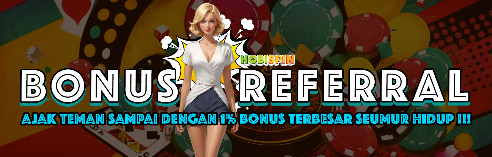 Nikmati Bonus Refferal dari situs judi online terpercaya