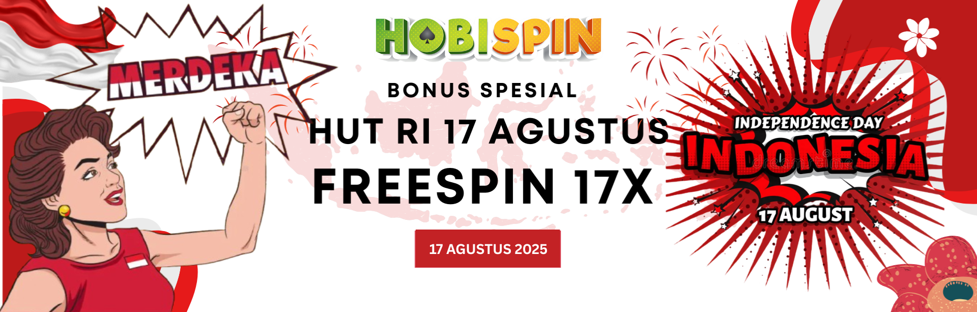 Bonus Spesial Dari HOBISPIN - (17x FREE SPIN)