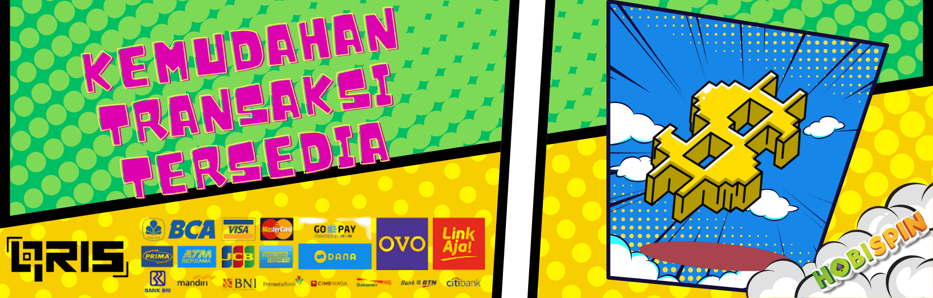 Nikmati fitur Hobispin easy to deposit dari situs judi online terpercaya
