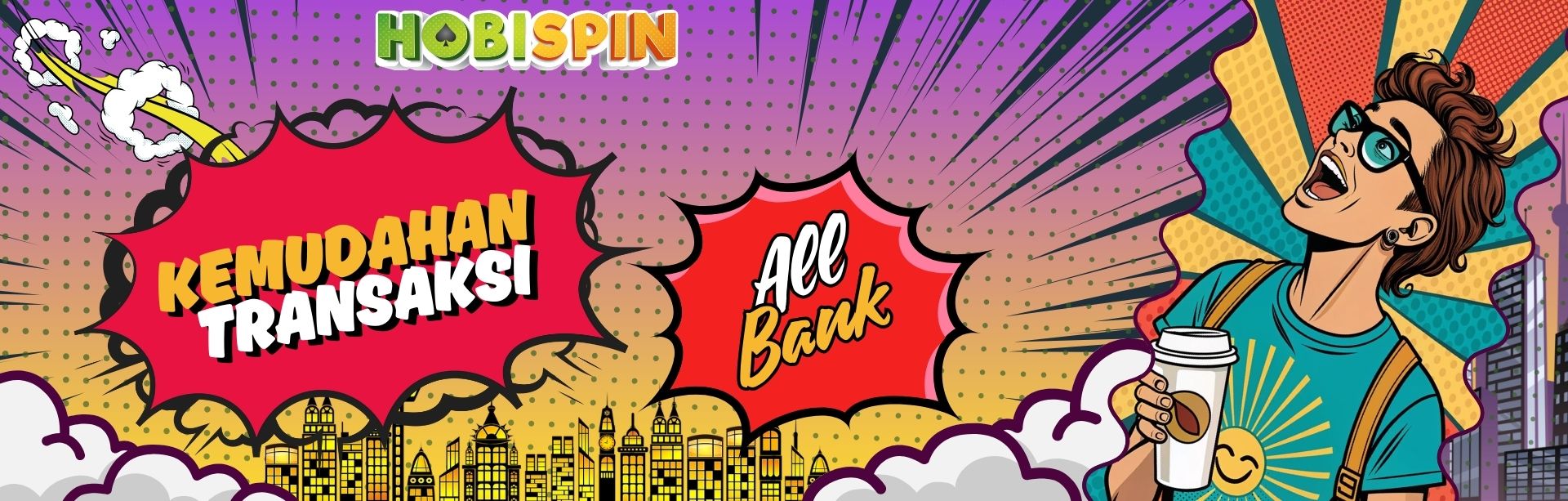 Nikmati fitur Hobispin easy to deposit dari situs judi online terpercaya
