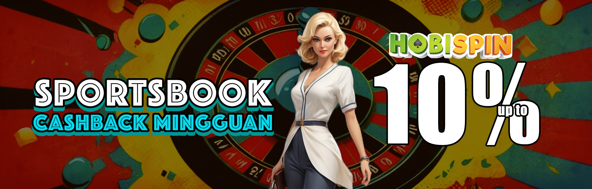 Hobispin, situs judi online terpercaya menawarkan %CASHBACK SPORTBOOK 10%