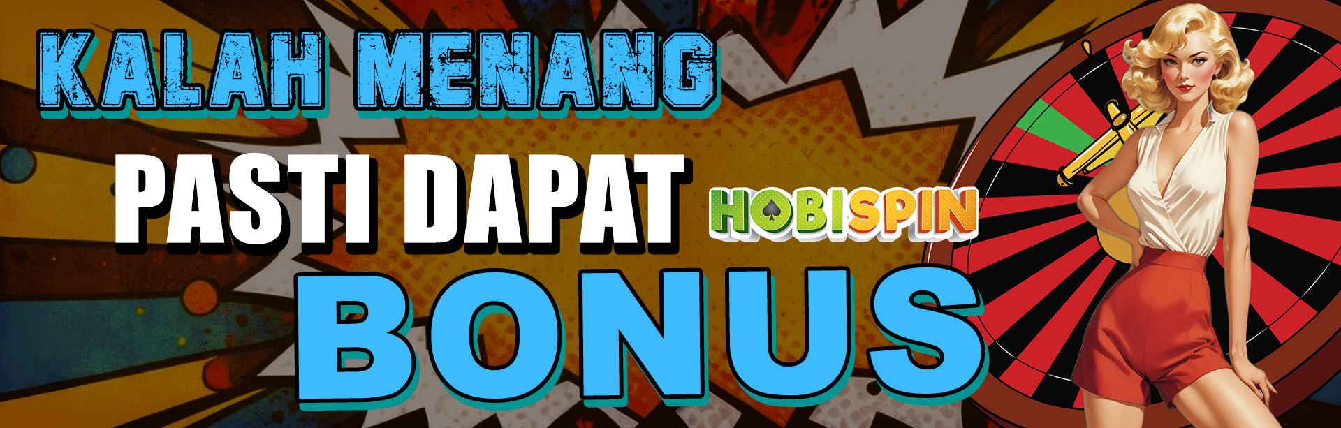 Hobispin, situs judi online terpercaya menawarkan MENANG KALAH TETAP CUAN