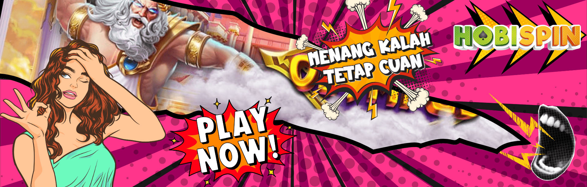 Hobispin, situs judi online terpercaya menawarkan MENANG KALAH TETAP CUAN