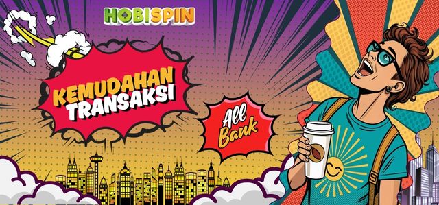 Nikmati fitur Hobispin easy to deposit dari situs judi online terpercaya