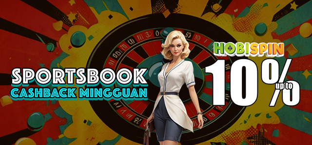 Hobispin, situs judi online terpercaya menawarkan %CASHBACK SPORTBOOK 10%