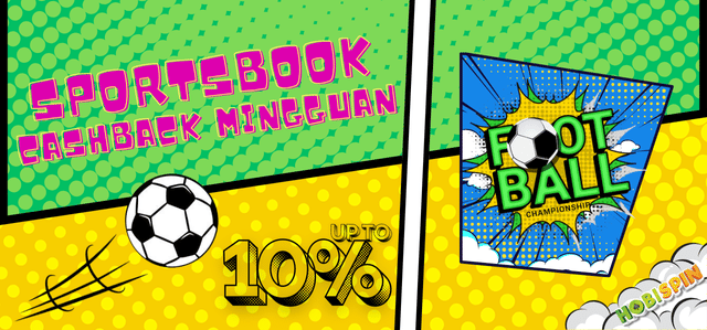 Hobispin, situs judi online terpercaya menawarkan %CASHBACK SPORTBOOK 10%