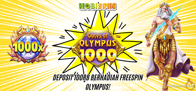 Deposit 100rb Gratis Freespin Olympus!