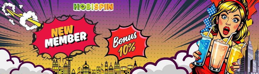 BONUS NEW MEMBER 10%