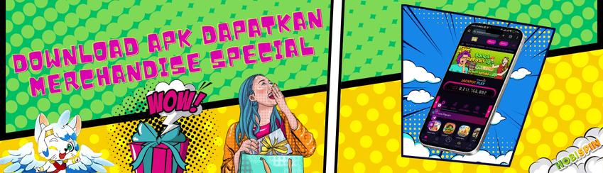 DOWNLOAD & BERMAIN MELALUI APLIKASI HOBISPIN DAPATKAN MERCHANDISE SPECIAL