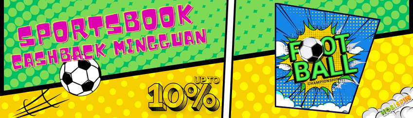 BONUS CASHBACK SPORTSBOOK 10%